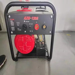 铁氧体AXQ-120A汽油发电电焊一体机重量轻31KG