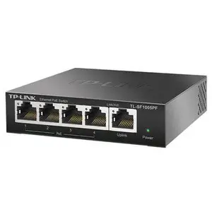 TP-LINK TL-SF1005PF 8口网管型PoE交换机 内置防火墙