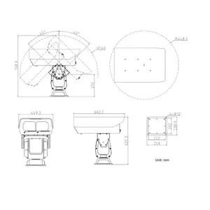 iDS-2DYH480IXS-D(T5) ��������400��80�����ؼ�����̨����� 3������ⲹ��