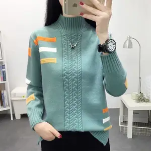 便宜几块钱毛衣批发时尚新款女装毛衣女式长袖毛衣清货