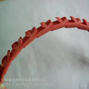 进口带钉活络带 包边输送带 B型搭片式活络带 Z型无钉活络带 黑色橡胶活络带 玻璃行业专用不变