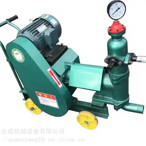 全成活塞式灰浆泵 挤压式灰浆输送泵 活塞式注浆泵