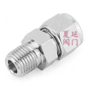 FITOK飞托克SS-CM-FL6-NS12双卡套阳螺纹接头