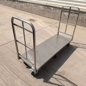 拉货搬运平板小推车 折叠家用购物轻便携静音物流快递手推车