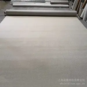 满铺B1级防火阻燃弯头纱地毯工厂大量整卷供应可提供阻燃报告