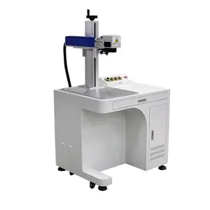 mopa 3d彩色打印光纤激光打标机，用于金属/塑料/标签/钥匙链/笔