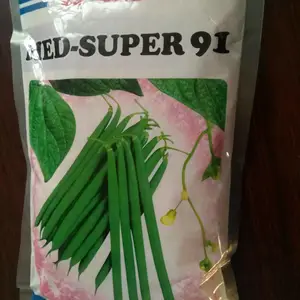 海德5991青刀豆种子，豆荚翠绿圆直，肉质细嫩
