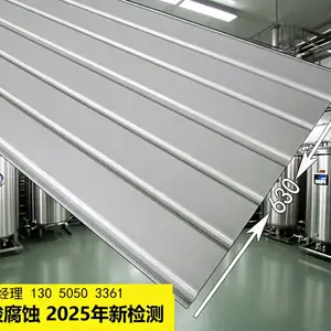 电子厂电镀氧化车间 耐盐酸不生锈墙板 替代金属板 UPVC树脂板
