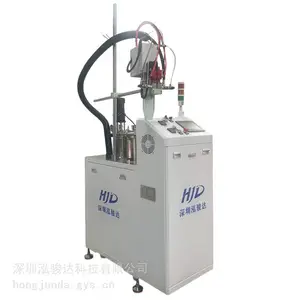 透明环氧树脂混胶机 精密计量 泓骏达半自动灌胶机