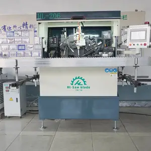 浩林刀锯司太立合金锯条全自动焊齿机激光熔焊机