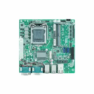 CEB-H11I-A100 Intel H110 Chipset, 2 x LAN, VGA/HDMI/LVDS, 10 x COM, 9 x USB, PCIe, Mini-PCIe, M.2, Mini-ITX MB