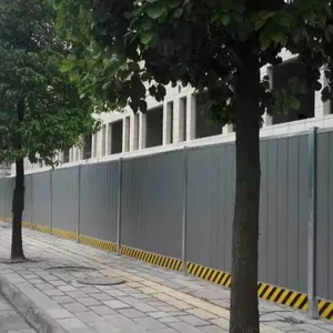 建筑工地围挡彩钢施工挡板市政工程围墙 安全加厚隔离道路护栏
