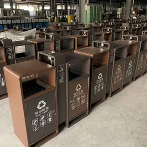圆形不锈钢垃圾桶 不锈钢垃圾桶售价 环卫塑料垃圾桶