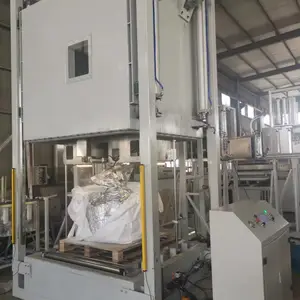 DZQ-800L全自动吨袋内抽真空包装机、全自动在线吨袋箱室真空热合封口机