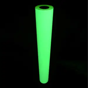 夜光膜不干胶 PET荧光膜 PVC蓄光打印贴纸 6h发光材料