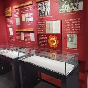 博物馆展柜 文物展柜 工厂定制 电动开启 液压气撑开启 手动开启