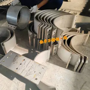 不锈钢非标管夹管卡 304异型抱箍定制