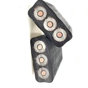 YA-006 小猫牌 港口用扁型橡套软线缆 GKFB6/10KV高压橡胶扁电缆