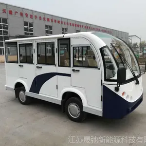 封闭观光车
