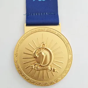 锌合金旋转奖牌生产厂家定做马拉松奖牌采购
