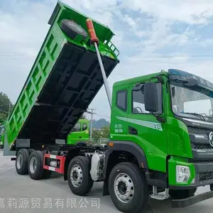 轻皮8x4东风华神270国六自卸车报价,新款东风270前四后八自卸车报价