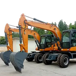 160轮式型挖掘机 旋转挖掘机 挖掘机液压破碎 挖掘机属具 一机多能