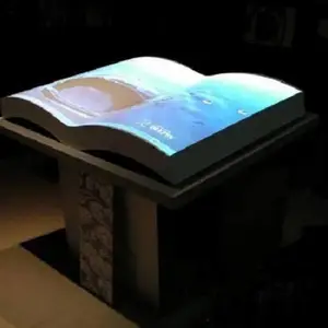 电子翻书 虚拟翻书 多媒体互动系统 展馆展厅虚拟翻书方案