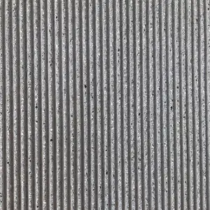 建筑商用内外墙装饰混凝土条纹板 彩色混泥土艺术挂板凿毛效果