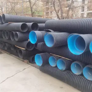 �� ���� ���� ����HDPE˫�ڲ��ƹܾ���ϩ��ھ�PE���ƹ�300 400��ˮ������ˮ�ܵ�