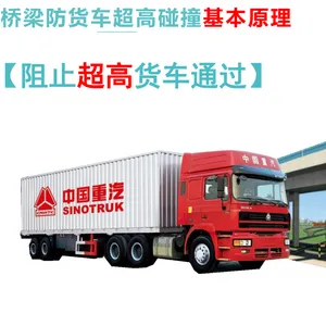 公路立交桥梁监测车辆超高、超重、防止碰撞预警系统