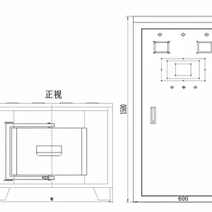 【质量***】1200度高温电炉分体式箱式电炉 箱式炉 马弗炉