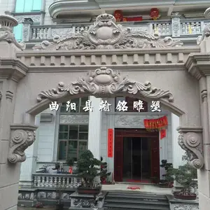 石雕罗马柱欧式罗马柱别墅酒店走廊石柱子华表室外装饰
