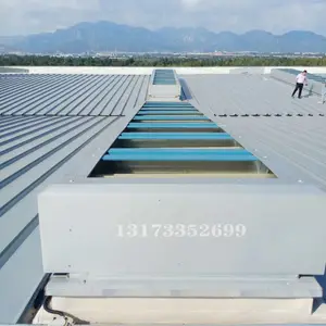 电动薄型屋顶通风装置 TCA-9008nxy薄型屋面通风装置 自然采光通风器