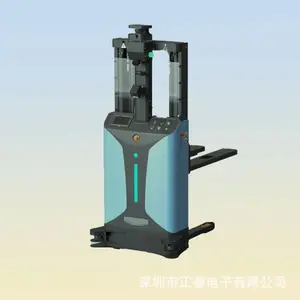 AGV/AMR堆高叉车 激光导航 自主乘电梯/通过自动门 举升3米 载重1.4吨