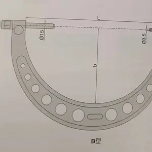 螺纹外测千分尺B型