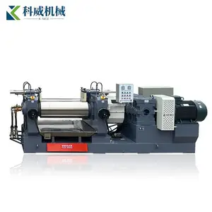 18寸橡胶门窗胶条专用开炼机 氟胶丁晴胶混炼下片机 辊筒加热炼胶机