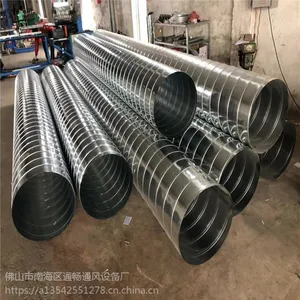 顺德通畅专业手动调节阀厚度,螺旋圆风管厂家