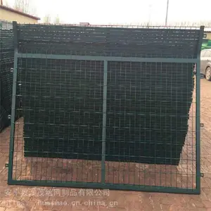 铁路桥下防护栅栏 高铁封闭护栏网 金属网片隔离栅