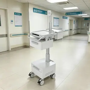 VISION 24026|带抽屉显示器支架设备推车 门诊信息化工作站