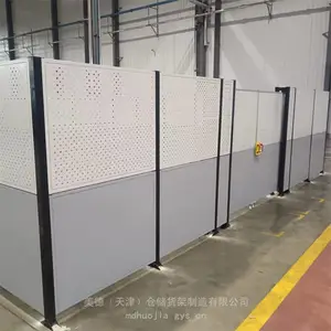 重型折叠仓储笼 带轮移动仓储铁笼 仓库堆垛蝴蝶笼 工厂物料周转笼