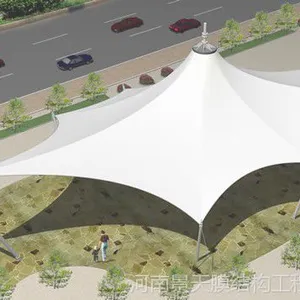 焦作膜结构景观,广场景观张拉膜