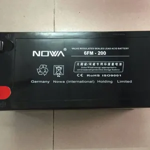 诺华蓄电池12V200AH 6FM-200代理商