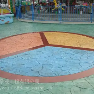 长沙_压花地坪生产厂家_包施工