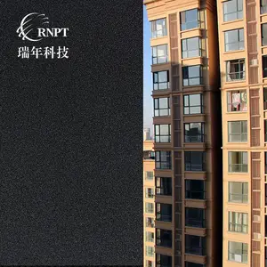 RNPT瑞年 厂家直销黑色不透光玻璃贴膜遮光隔热膜防晒窗户贴纸