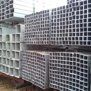 广东方矩管批发矩形镀锌方管 厚壁方通建筑热镀锌方钢管加工