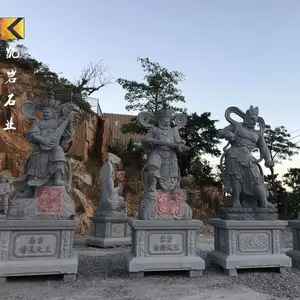 惠安石雕厂四大***石雕 四大金刚石雕 佛像石雕定制厂