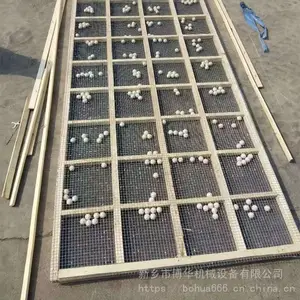 博华 直线筛网架 1米宽2.5米长木架 1025型振动筛筛框厂家