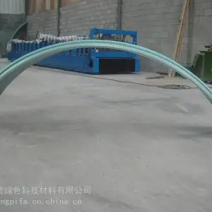 供应3004/3105弧形弯型大小头形异形铝镁锰板合金屋面瓦/彩钢板直供