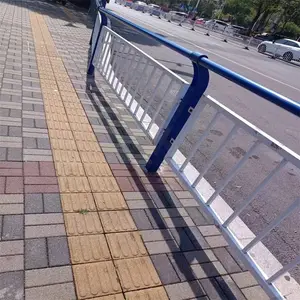 中实 人行道隔离护栏 道路护栏 机动车分流护栏 市政黄金护栏 可定制