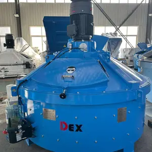 行星式搅拌机混合效果看得见:提高了混凝土的匀质性和密实度